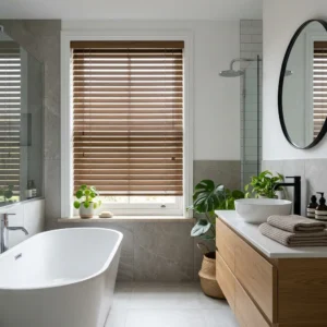 Waterproof Wood Blinds Abu Dhabi
