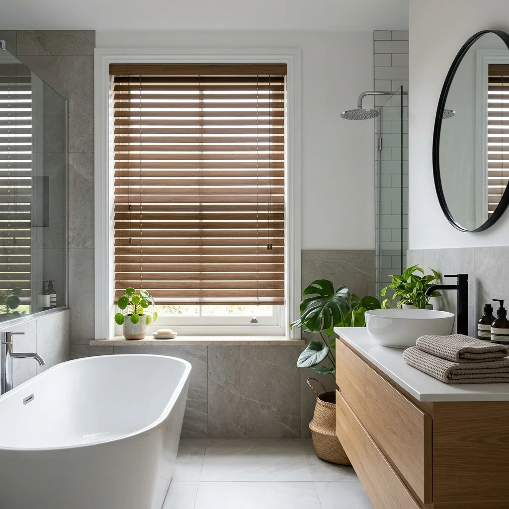 Waterproof Wood Blinds Abu Dhabi