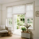 White Roll Up Curtains Abu Dhabi