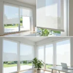 White sunscreen blinds Abu Dhabi